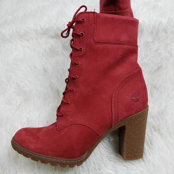 timberland glancy red